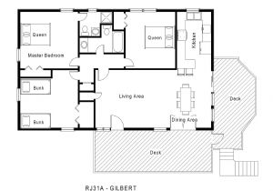 Single Level Home Floor Plans 1 Story Beach House Floor Plans Home Deco Plans