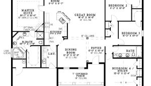 Single Level Home Floor Plans One Level Home Plans Smalltowndjs Com