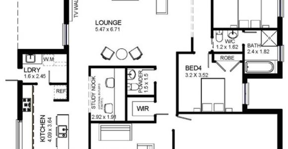 Single Storey Home Floor Plans One Storey Modern House Plans Homes Floor Plans