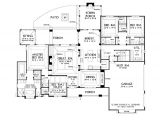 Single Story Home Plans Open Floor Plans for Single Story French Country Homes