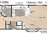Single Wide Mobile Home Floor Plans 1 Bedroom Manufactured Homes Chariot Eagle West Ch1 1640a Blue