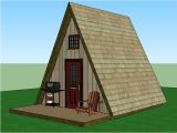 Small A Frame House Plans with Loft A Frame Tiny House Plans Jeffrey the Natural Builder