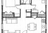 Small Foursquare House Plans Small Scale Homes 576 Square Foot Two Bedroom House Plans