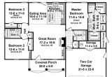 Small House Plans 1500 Square Feet House Plan 59099 at Familyhomeplans Com