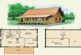 Small Log Homes Floor Plans Tiny Log Cabin Plans with Loft