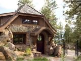 Small Stone Home Plans A Small Stone Guest Cottage In Colorado
