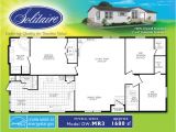 Solitaire Manufactured Homes Floor Plan Double Wide Floor Plans Houses Flooring Picture Ideas