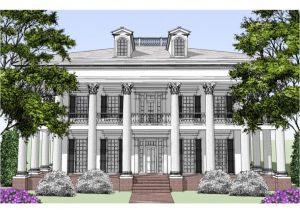 Southern Mansion House Plans Cape Cod Style House southern Colonial Style House Plans