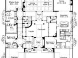 Spanish Home Plans Center Courtyard Pool Home Plans Courtyard Courtyard Home Plans Corner