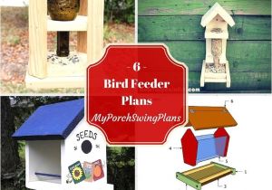 Squirrel Proof Bird House Plans 6 Bird Feeder Plans Outdoor Plans Pinterest Bird