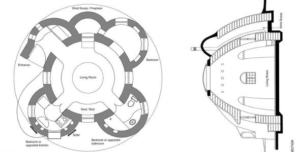 Superadobe House Plans Developed Earth Architecture the Superadobe