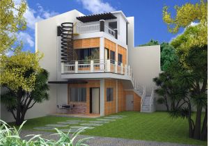 Three Story Home Plans Imagined 2 Storey Modern House Plans Modern House Plan