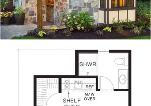 Tiny Cottage Home Plans Tiny House Plan and Elevation Storybook Style if I Wanted