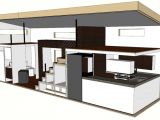 Tiny House Plans On Wheels with Loft Tiny House Plans Home Architectural Plans