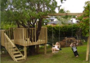 Tree House Swing Set Plans Diy Tree House with Slide and Swings Do It Yourself Fun