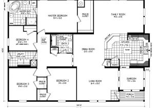 Triple Wide Manufactured Home Floor Plans Triple Wide Mobile Home Floor Plans Russell From Clayton