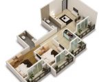Two Bedroomed House Plans 25 Two Bedroom House Apartment Floor Plans