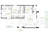 Two Bedroomed House Plans Modern 2 Bedroom House Plan 61custom Contemporary