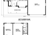 Two Story Home Floor Plans Two Story House Plans with Dimensions Home Deco Plans