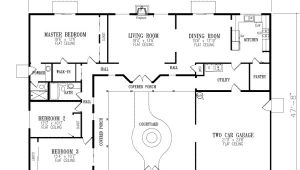 U Shaped Home Plans with Courtyard U Shaped House Plans with Courtyard More Intimacy