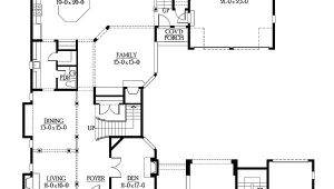 U Shaped Home with Unique Floor Plan U Shaped Home Plan with Video tour 23195jd