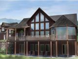 Walkout Home Plans Open House Plan with 3 Car Garage Appalachia Mountain Ii