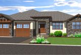 Walkout Home Plans Spacious Hillside Home with Walkout Basement 67702mg